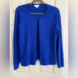 [2/$15 SALE!!] Royal Blue Cardigan